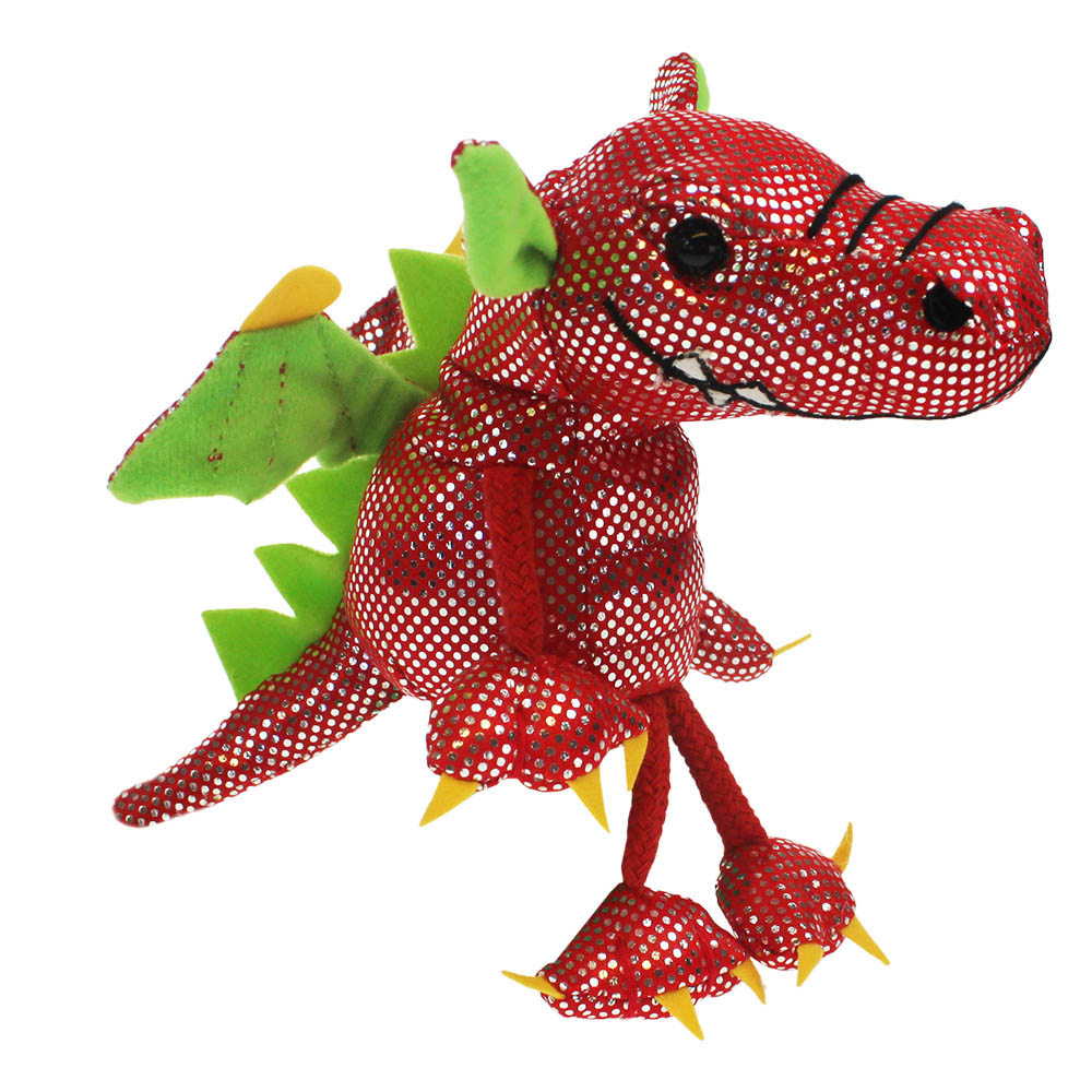 Fingerpuppe roter Drache - Puppet Company