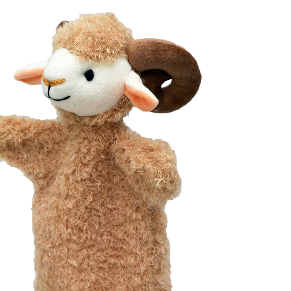 Kasperlepuppe Lamm - munabo Handpuppe Kasperlepuppe Lamm - munabo Handpuppe - Produktbild 2