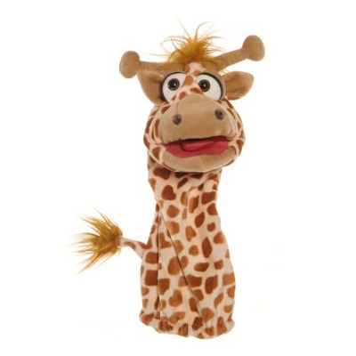Living Puppets Strumpfhandpuppe Giraffe - Quasselwurm
