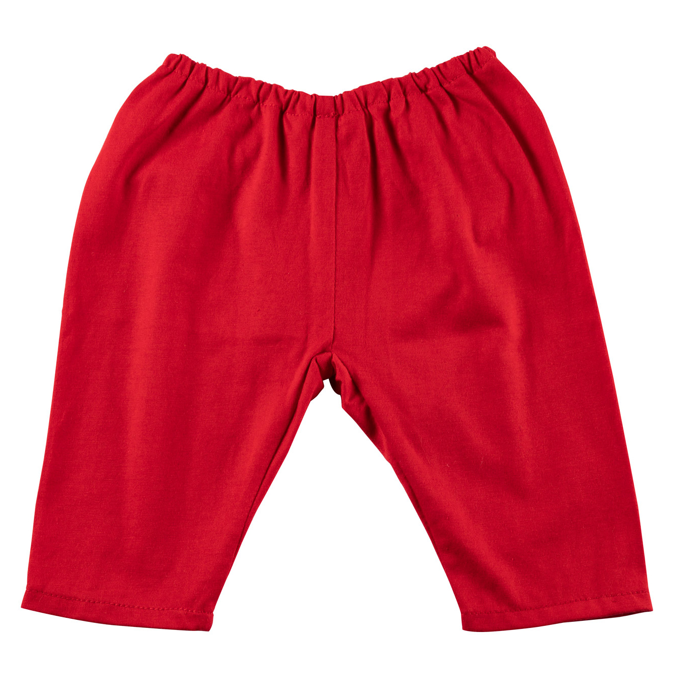 Joyk Kleiderset Farbenfroh: rote Stoffhose mit Gummibund