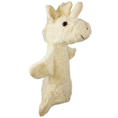 Hand puppet unicorn - made of natural material - by Kallisto Hand puppet unicorn - made of natural material - by Kallisto - Produktbild 2