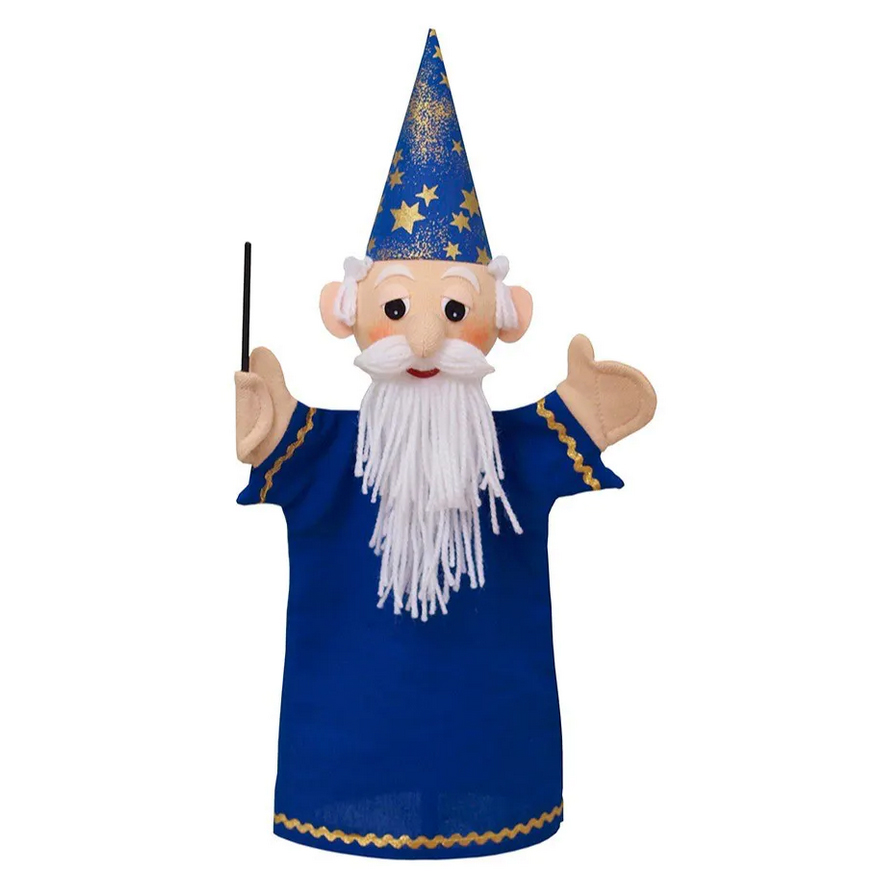 Hand puppet magician - Czech handicraft