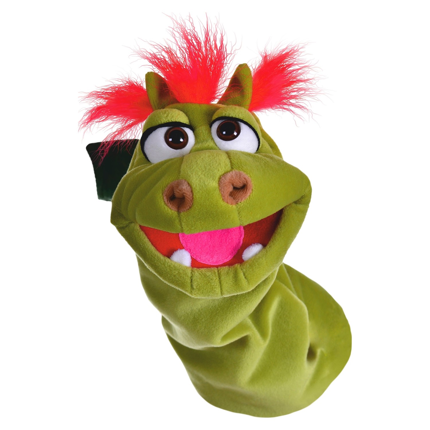 Living Puppets Strumpfhandpuppe Gregor der Drache - Quasselwurm - weitere Ansicht