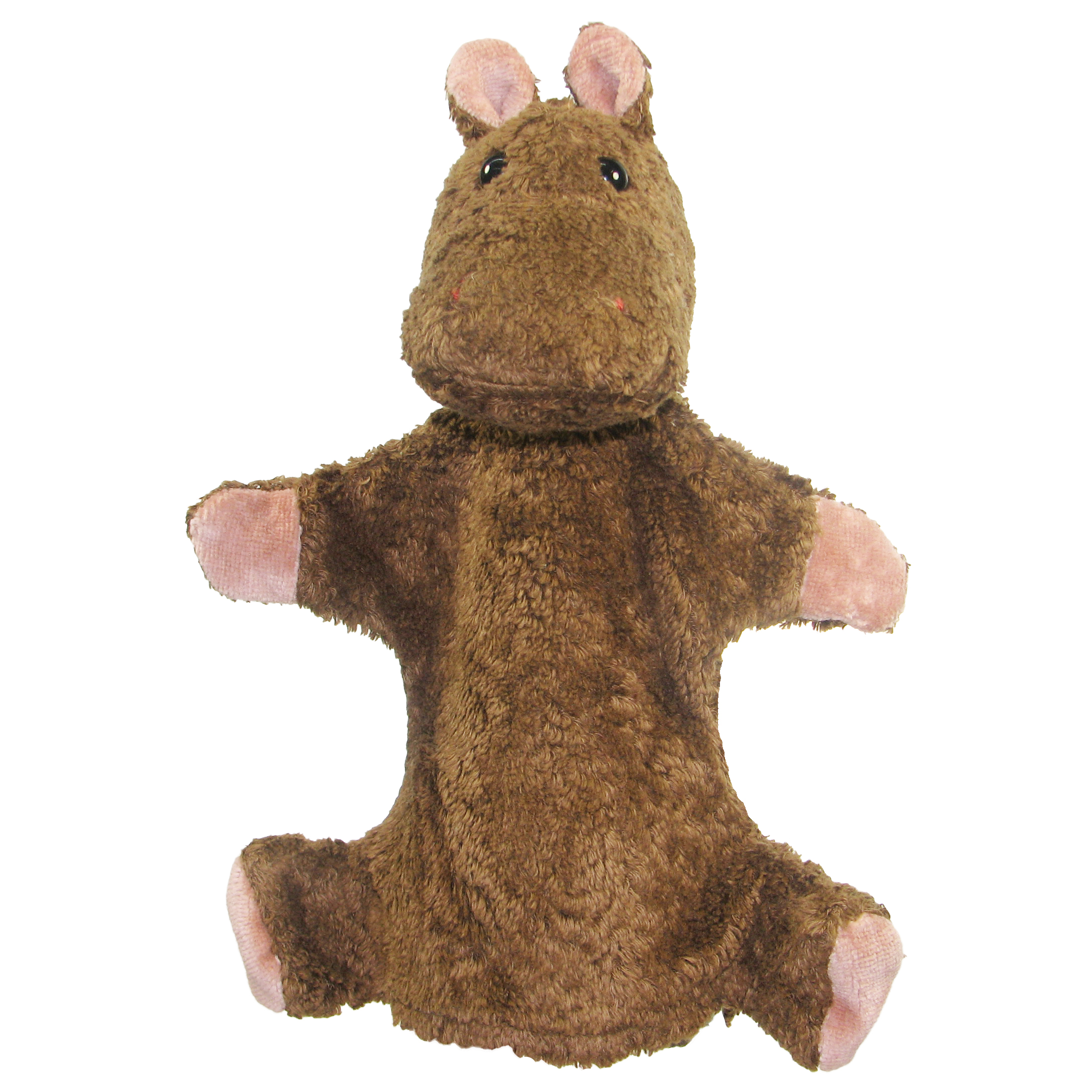 Hand puppet brown hippo - made of natural material - by Kallisto Hand puppet brown hippo - made of natural material - by Kallisto - Produktbild 2