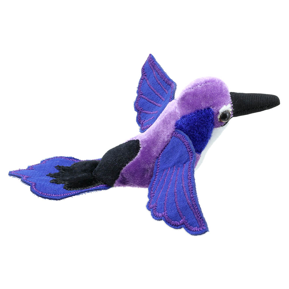 Fingerpuppe lila Kolibri - Puppet Company Fingerpuppe lila Kolibri - Puppet Company - Produktbild 2