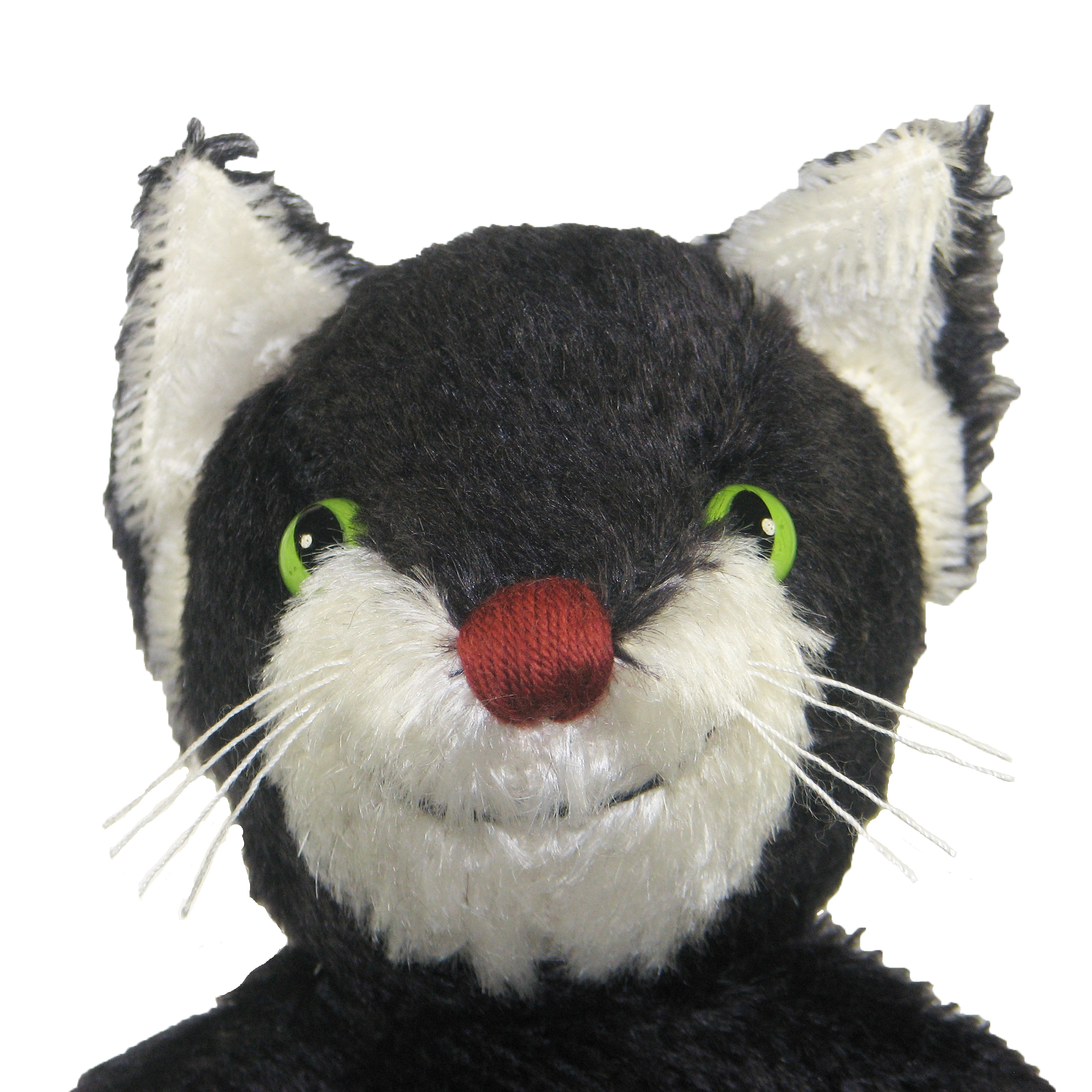 Hand puppet black cat - made of natural material - by Kallisto Hand puppet black cat - made of natural material - by Kallisto