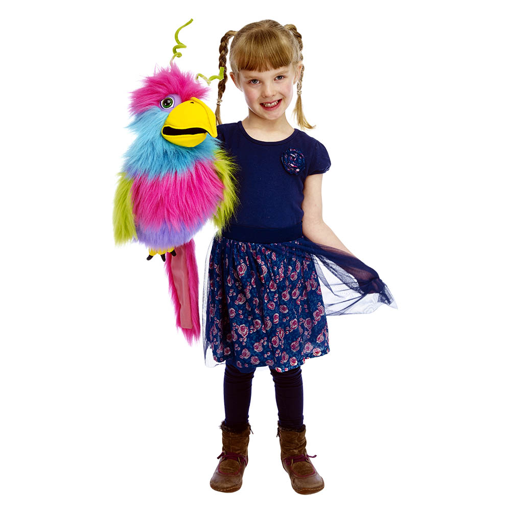 Handpuppe Paradiesvogel - mit Geräusch - Puppet Company Handpuppe Paradiesvogel - mit Geräusch - Puppet Company - Produktbild 4