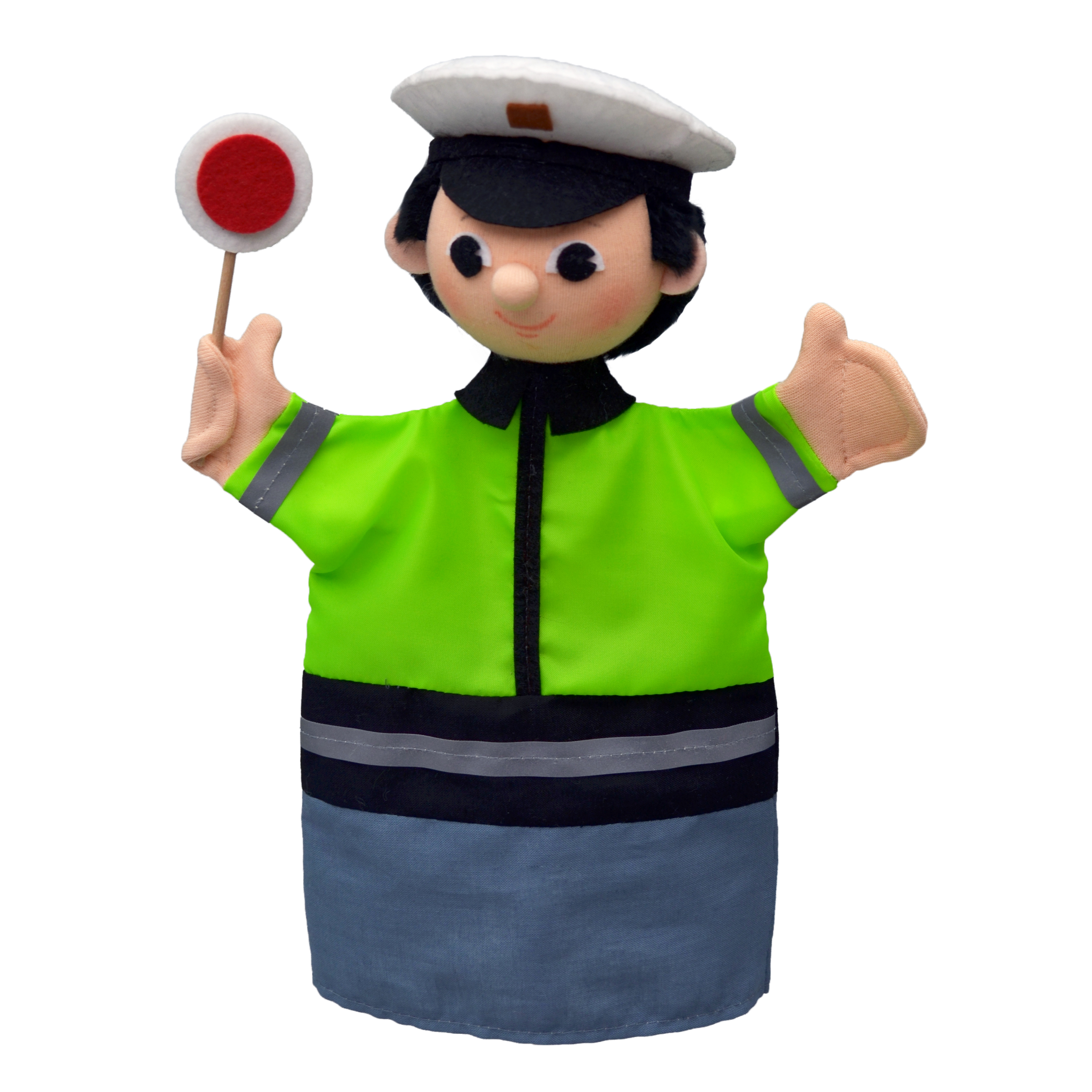 Kasperlepuppe Polizist - munabo Handpuppe Kasperlepuppe Polizist - Handpuppe fürs Kasperletheater | munabo