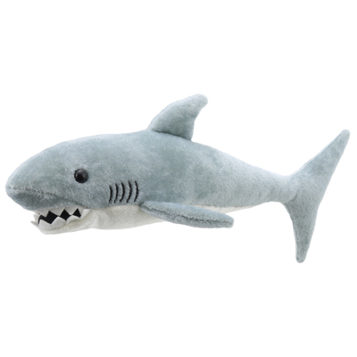 Great white shark (large) - finger puppet - Puppet Company Great white shark (large) - finger puppet - Puppet Company
