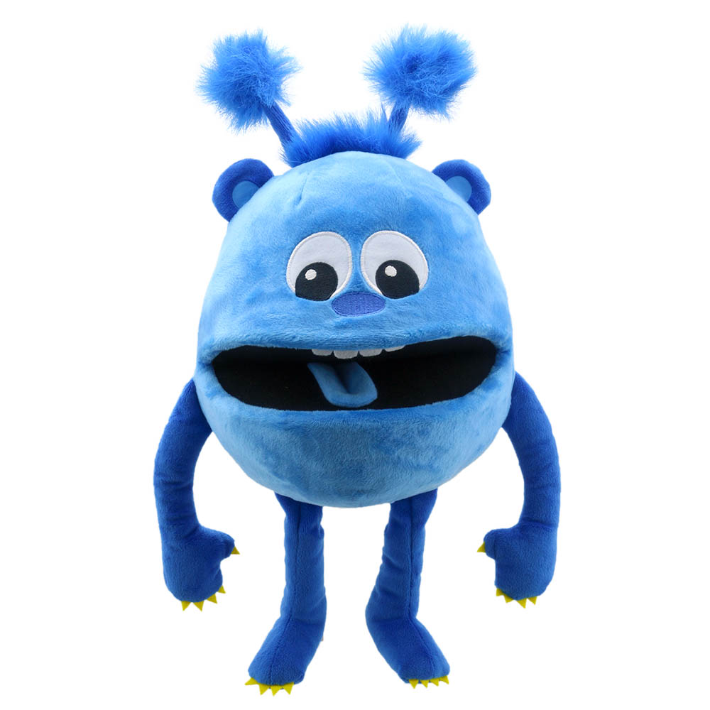 Handpuppe Baby-Monster - blau - Puppet Company Handpuppe Baby-Monster - blau - Puppet Company