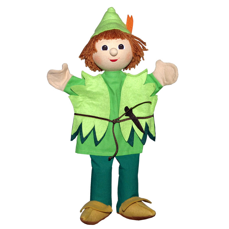 Punch and Judy Peter Pan Large Hand Puppet - munabo