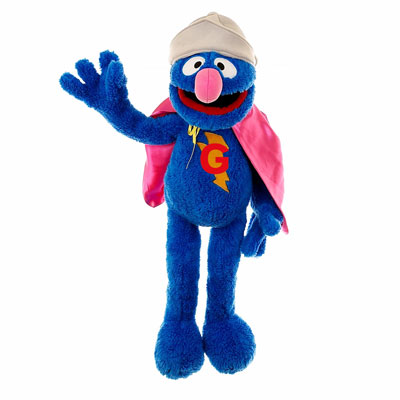 Living Puppets Handpuppe Supergrobi - Sesamstrasse