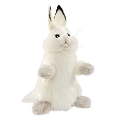 Rabbit Hand Puppet White - Hansa Creation