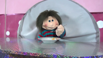 Living Puppets Handpuppe Chrischi Demo