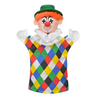 Kasperlepuppe Clown - munabo Handpuppe