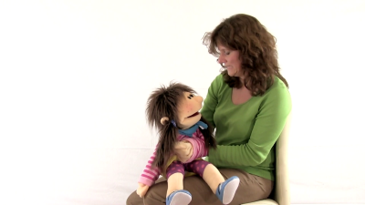 Living Puppets Handpuppe Finja Demo