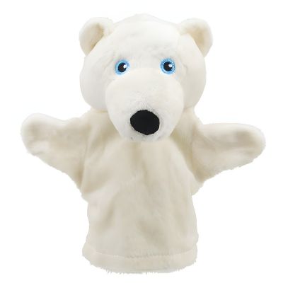 Baby hand puppet polar bear - Puppet Company