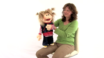 Living Puppets Handpuppe Ronja Demo