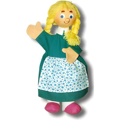 Kasperlepuppe Gretel (groß) - munabo Handpuppe