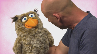 Living Puppets Handpuppe Eulalie die Eule Demo