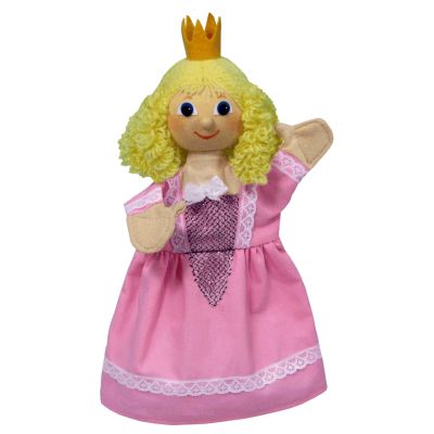 Kasperlepuppe Prinzessin Regina (rosa) - munabo Handpuppe