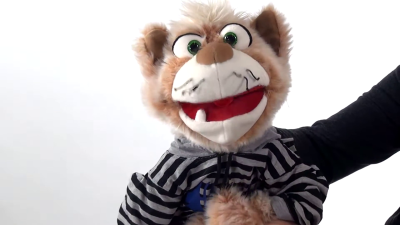 Living Puppets Handpuppe Katze Wisky Demo