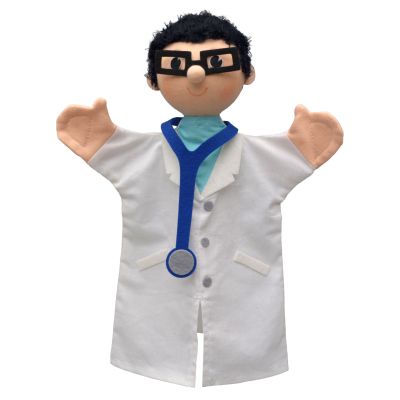 Punch and Judy Doctor Hand Puppet - munabo