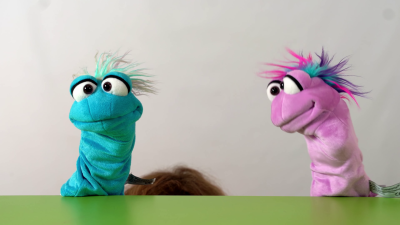 Video 1: Living Puppets sock hand puppet Tüffelchen